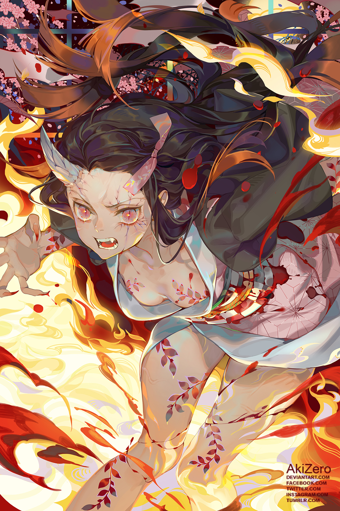 Nezuko Kamado by Zenny1029 on DeviantArt