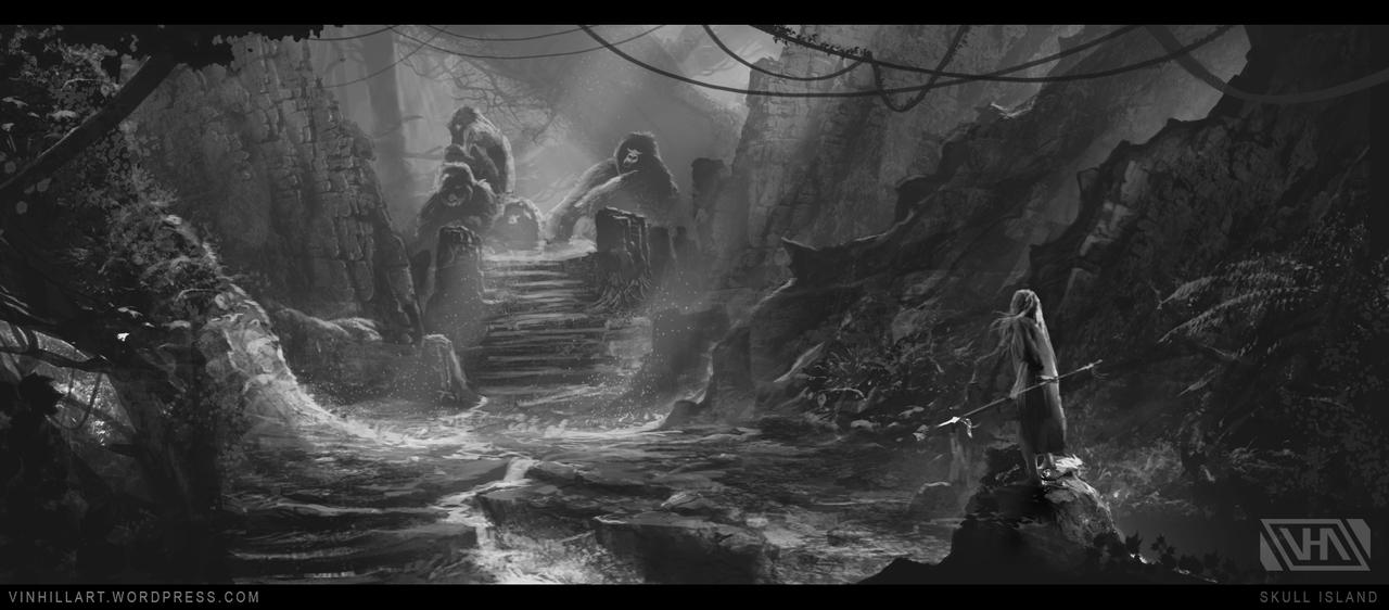 Skull Island Origins Concept Art by TheEnderling Skull Island Origins Concept Art by TheEnderling