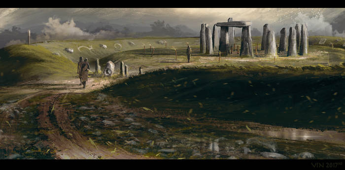 British Neolithic Monument - 3000BC