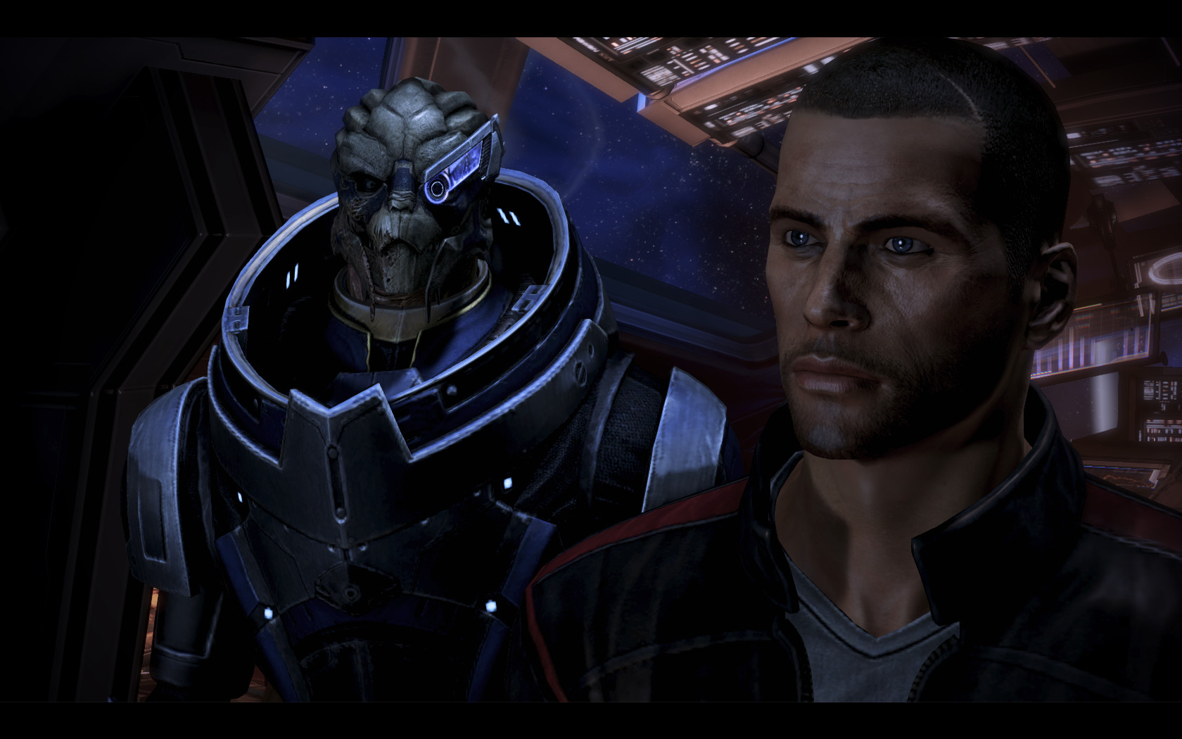 Garrus and Shepard