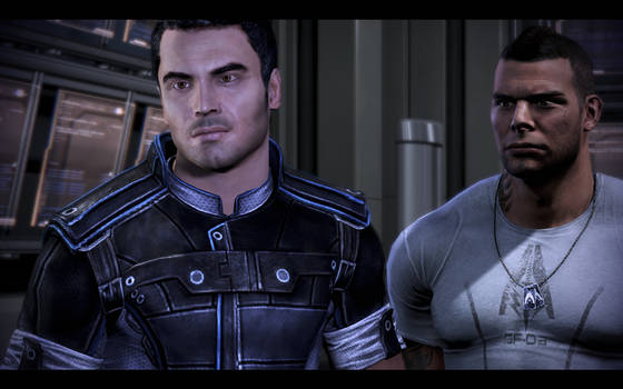 Kaidan Alenko and James Vega