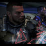 Commander Shepard and Vega