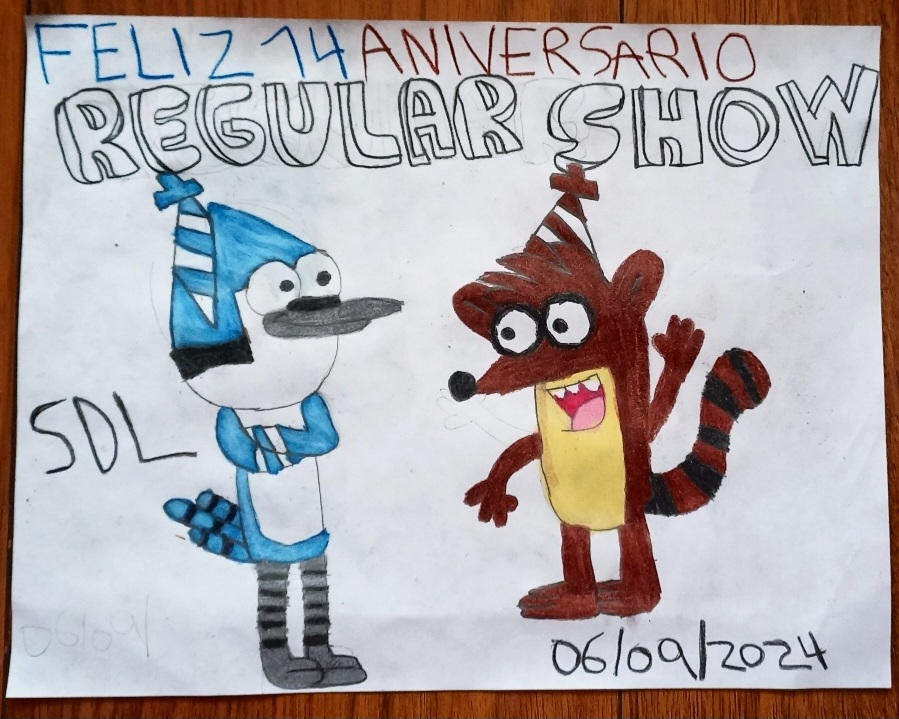 Regular 14 Happy 14th anniversary Regular Show (2024). by GumbalZim on DeviantArt