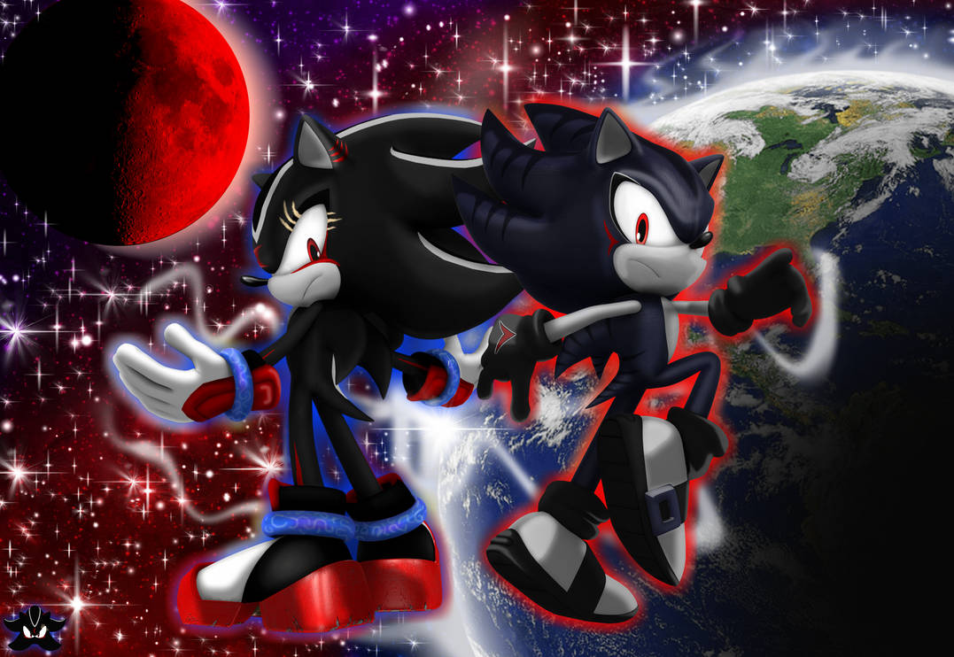Shadow Halftone Rivals Team or Rivals? by RebellionShadow on DeviantArt