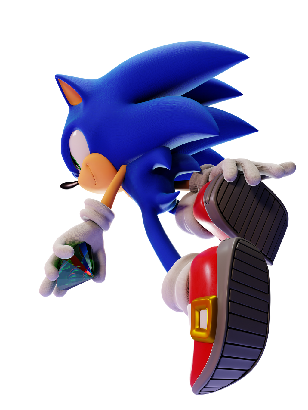 Sonic Deviantart Textures Sonic Render by 06hypersonic60 on DeviantArt