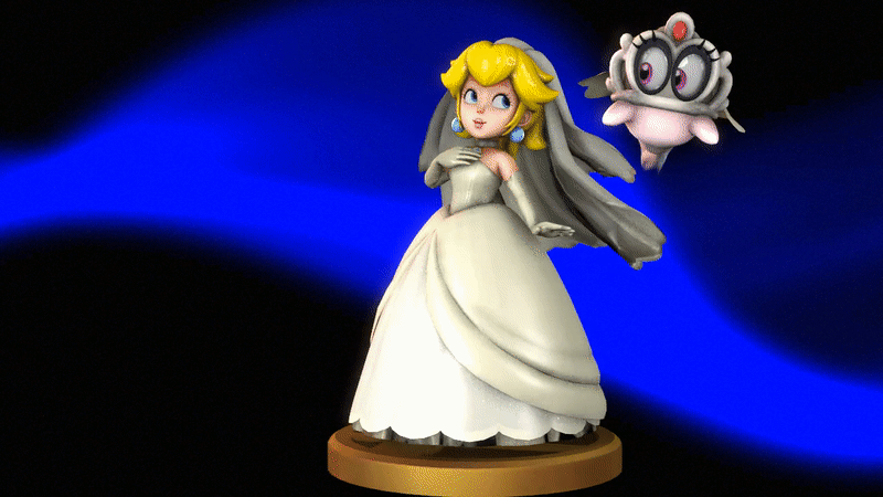 the super mario bros movie princess peach wedding dress gifs Princess Peach GIF 141 by Toongod on DeviantArt