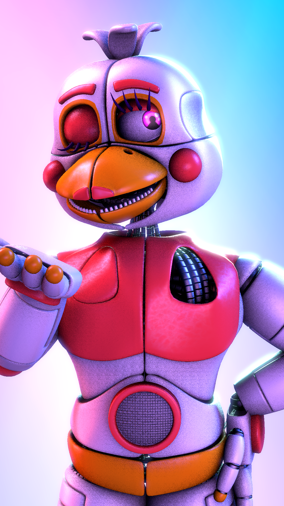 SFM FNAF Funtime Chica Ucn Mugshot by mauricio2006 on DeviantArt