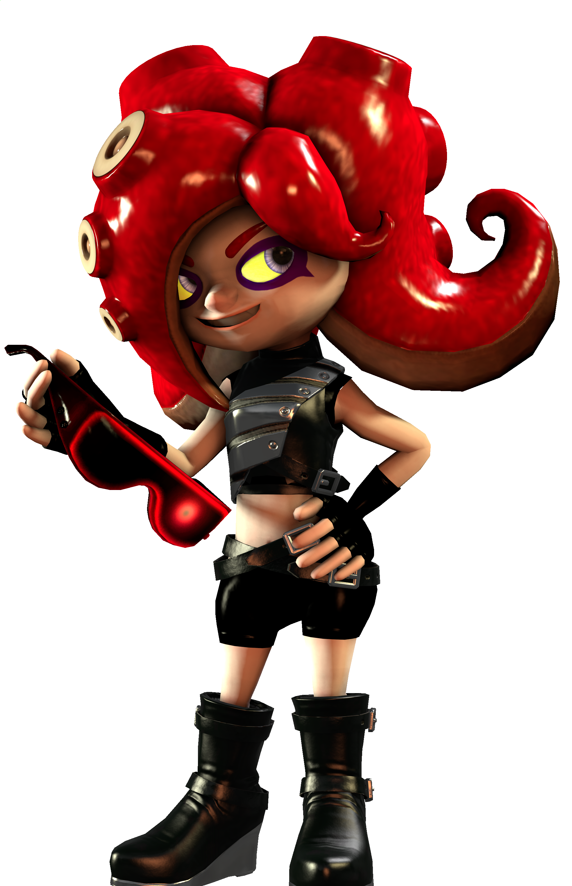 (SFM / Splatoon) Octoling (Enemy) render by InkBennie on DeviantArt