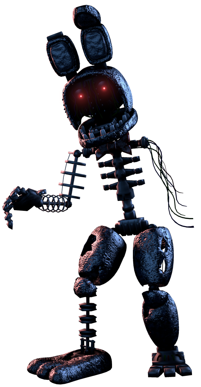 Ignited Collection Renders (SFM / FNAF / TJoC) Ignited Bonnie render by InkBennie on DeviantArt