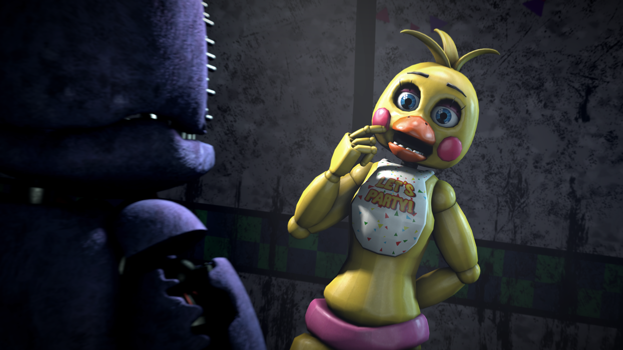 SFM FNAF Remake] Withered Chica Icon by Fazbearmations on DeviantArt