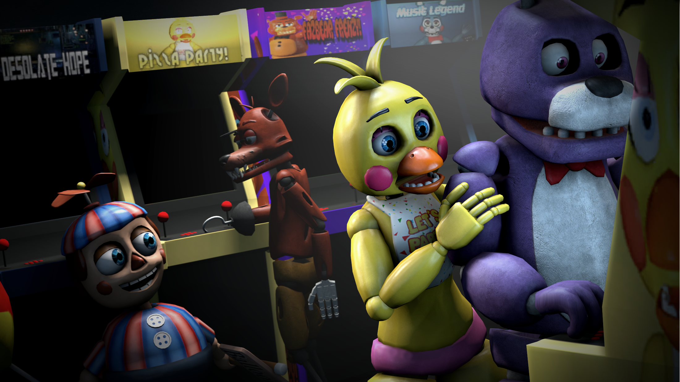 FNaF 1 pack [SFM] by GameBennie on DeviantArt