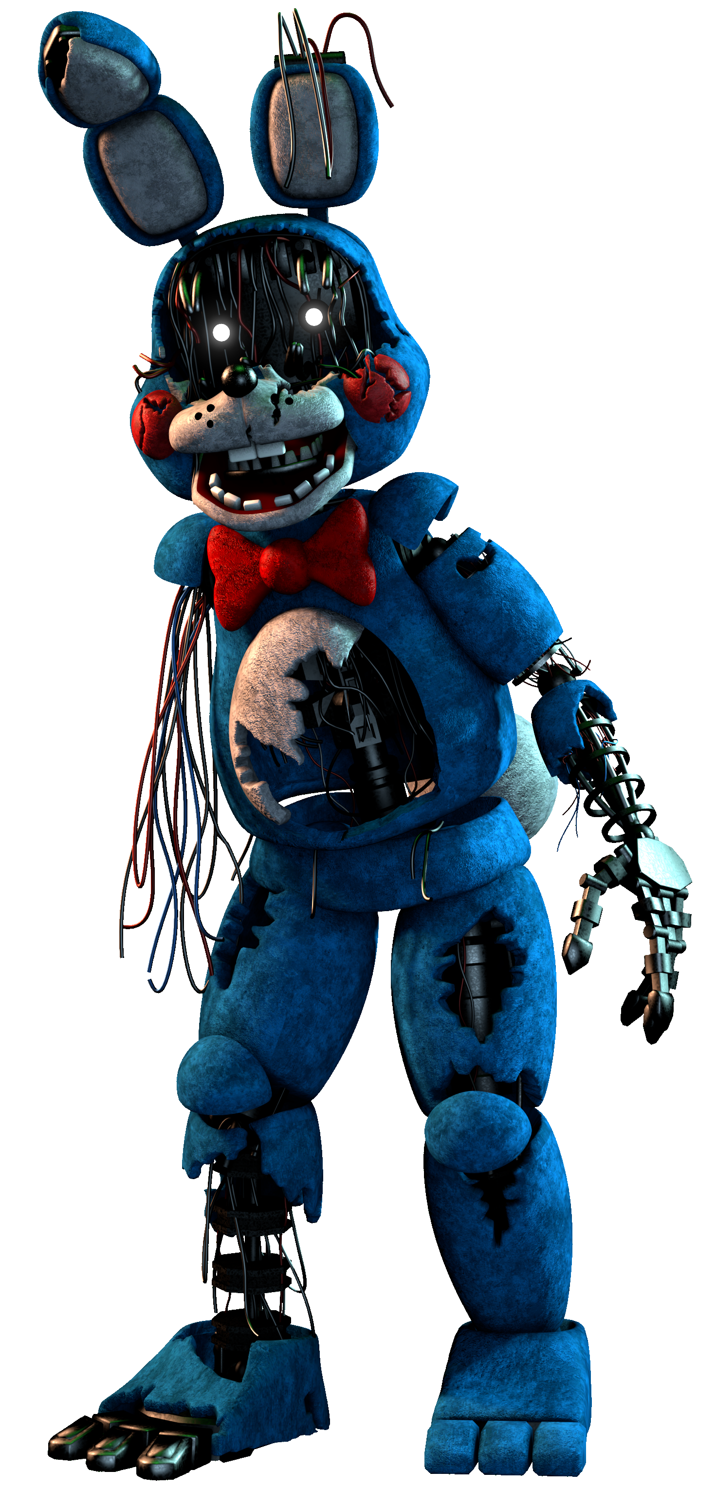 u/TickTockGJ's Toy Bonnie Full Body [Blender Render] : r/fivenightsatfreddys