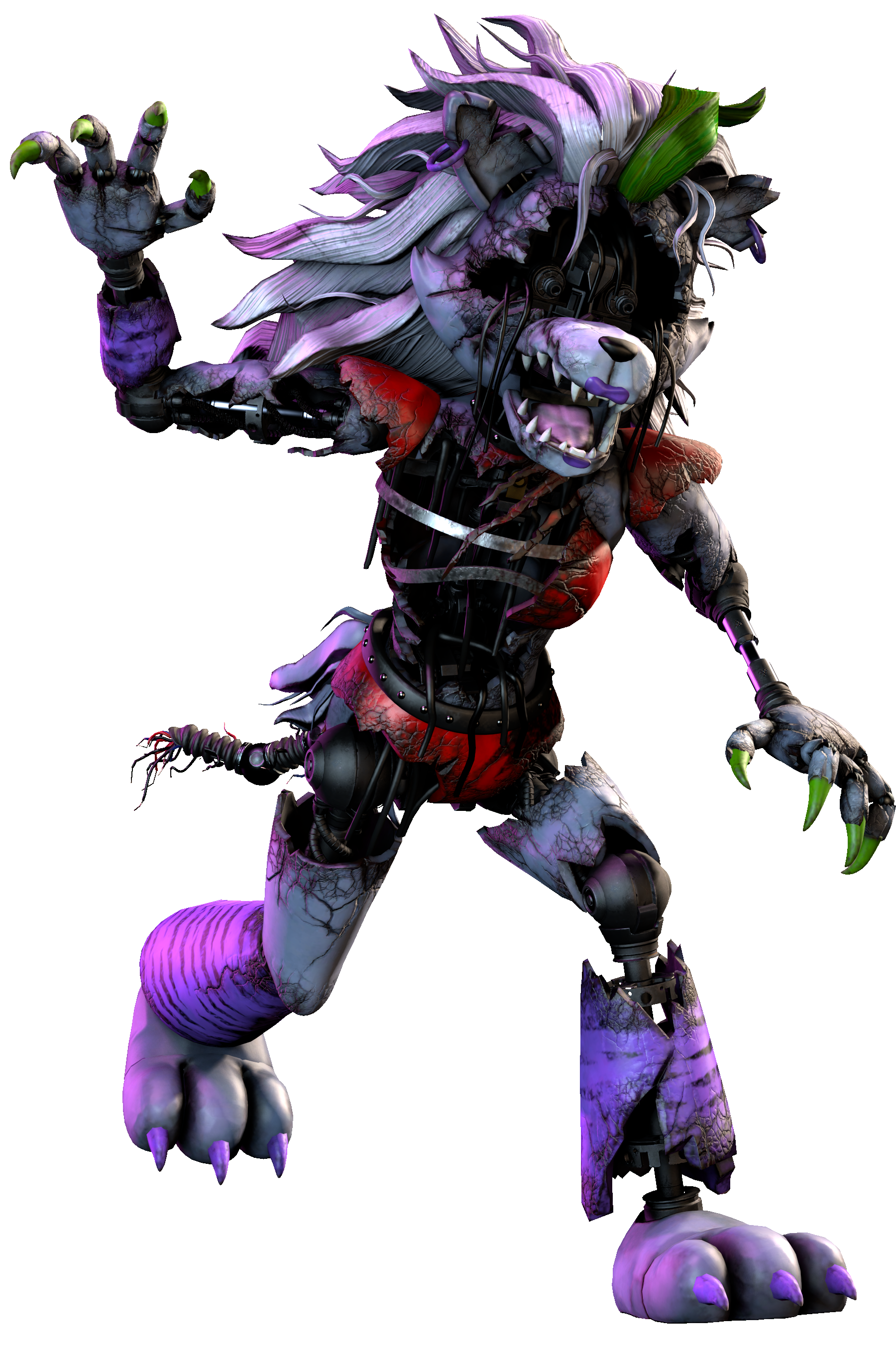 FNAF SB: Roxy Render Test by JoshSFM on DeviantArt