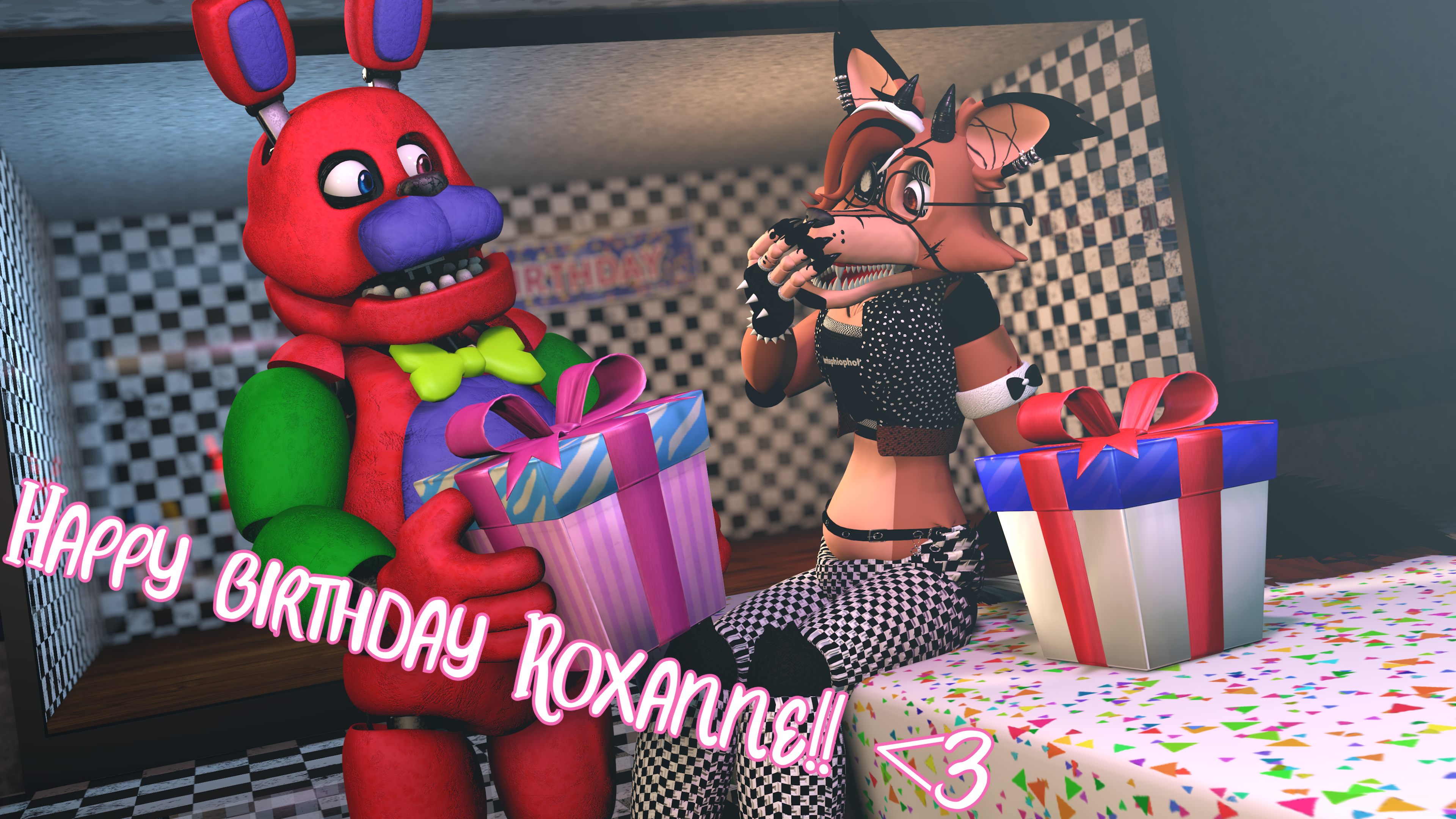 C.4.D./F.N.A.F.)Happy birthday, FNaF 6! by Wrekiz on DeviantArt