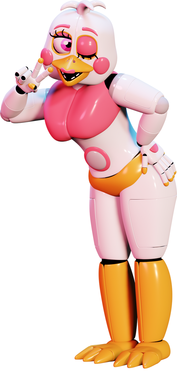 C4D] Funtime Chica Render by Ethanolopie on DeviantArt