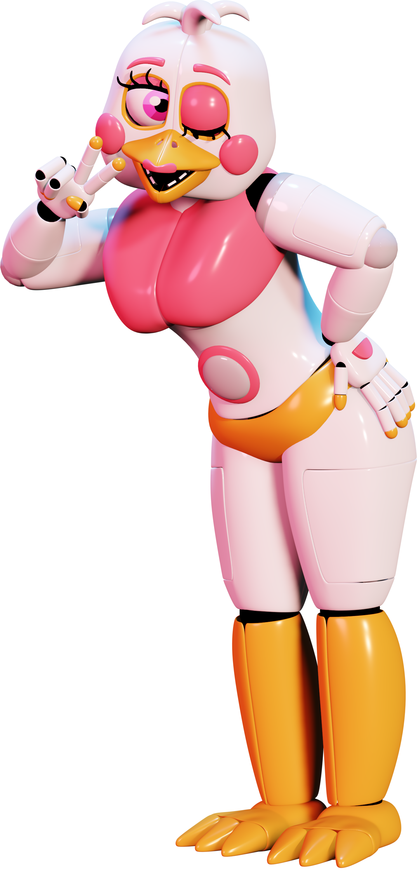 Funtime chica( model by me) : r/fivenightsatfreddys