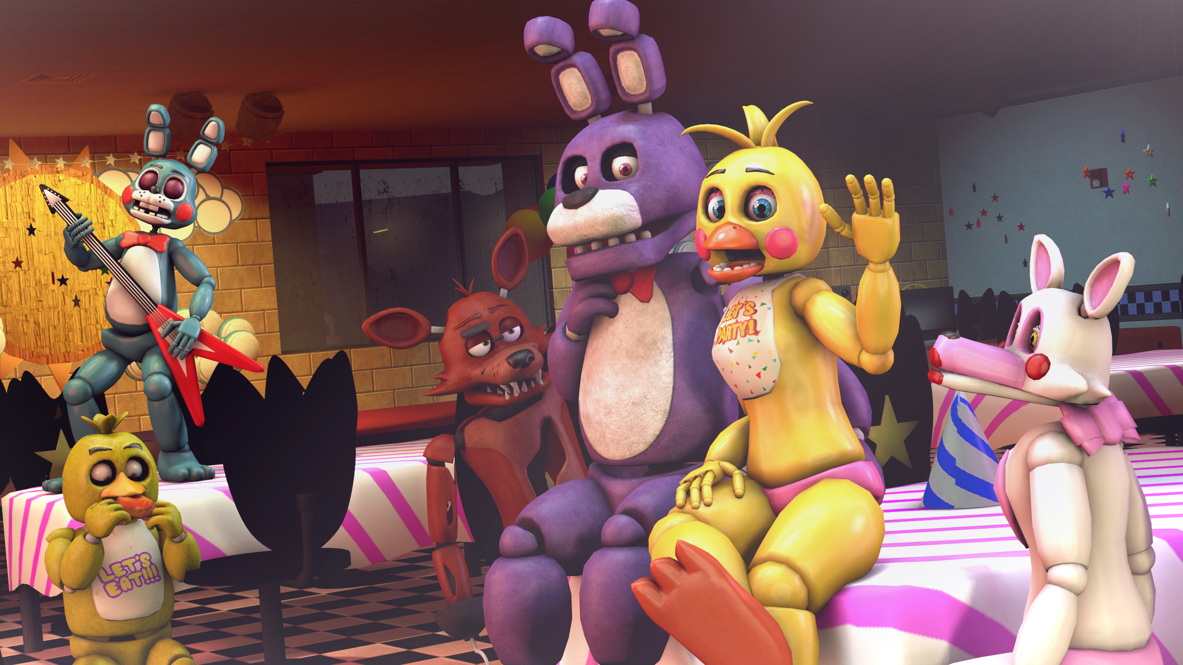 SFM) FNaF Nightmare Toy Animatronics Part 1 by GameIAN361 on DeviantArt