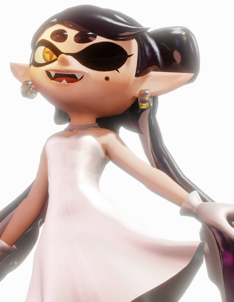 (Blender / Splatoon) Fancy Callie by InkBennie on DeviantArt