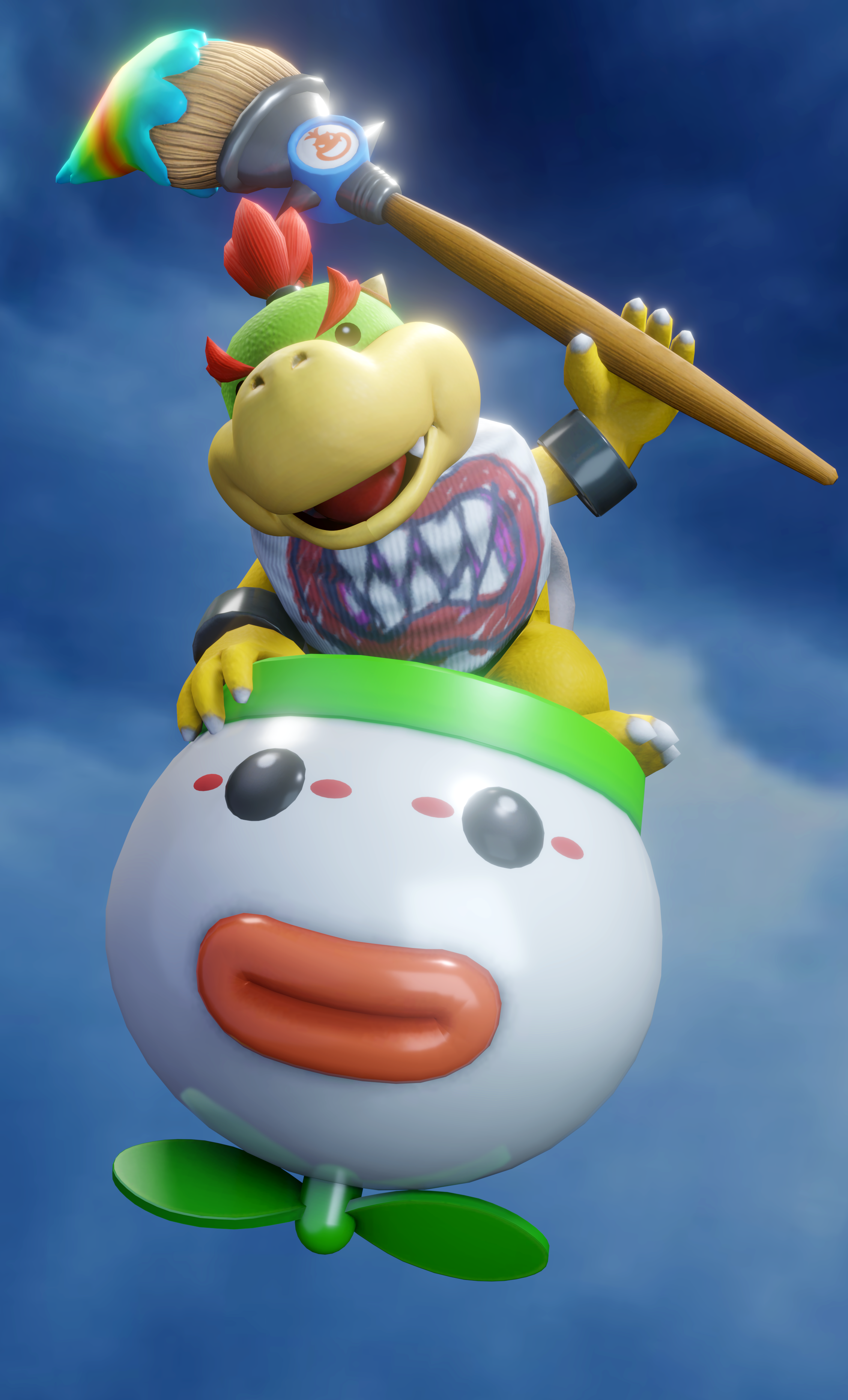 Bowser  Super Mario Bros - Finished Projects - Blender Artists