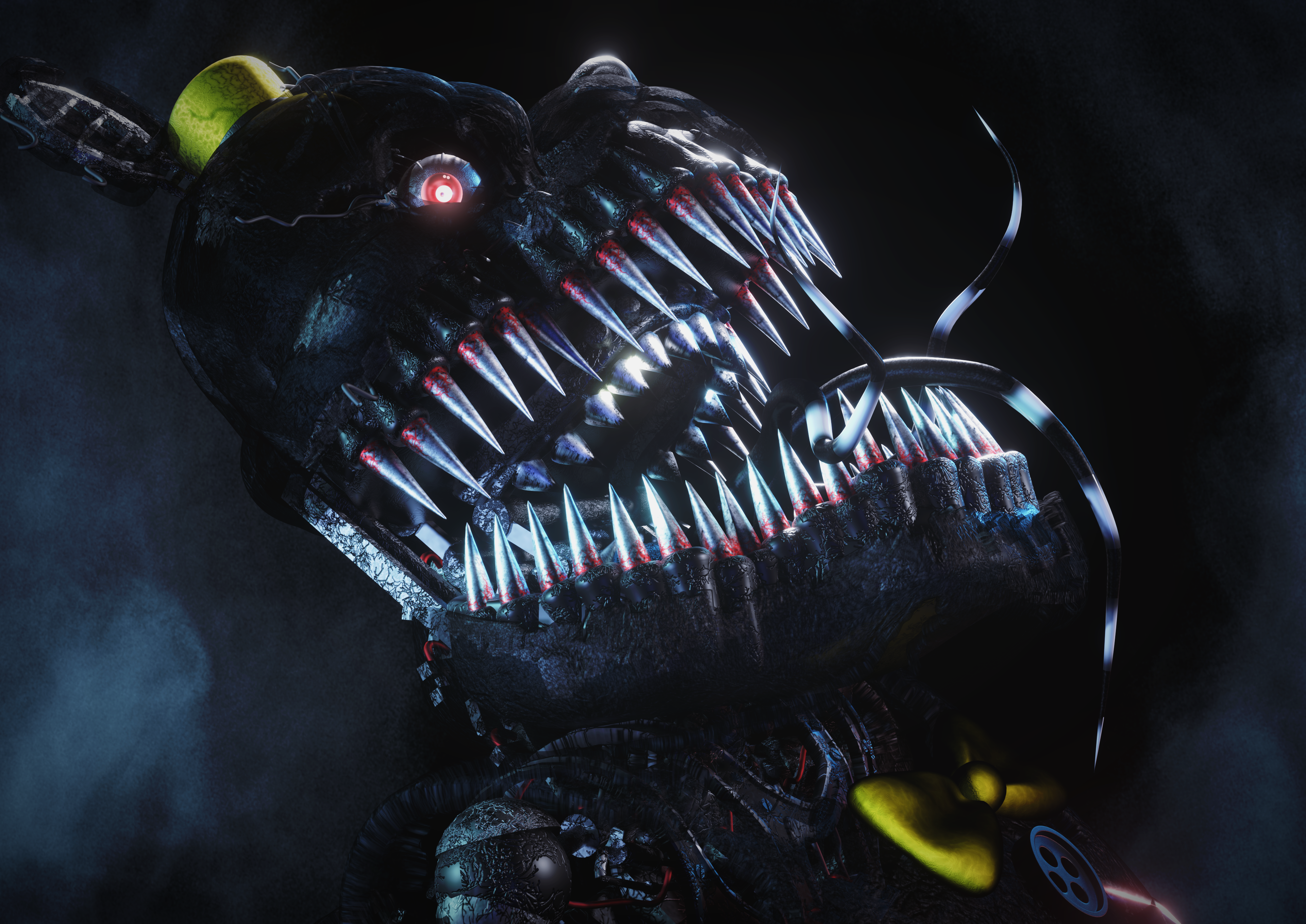 FNaF C4D  FNaF 4 Nightmares by BrussPictures on DeviantArt