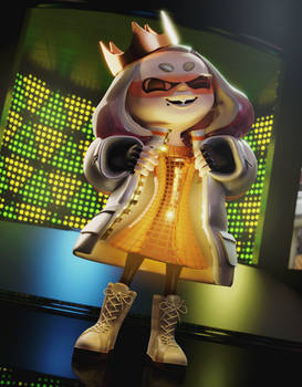 (Blender / Splatoon) My time to shine