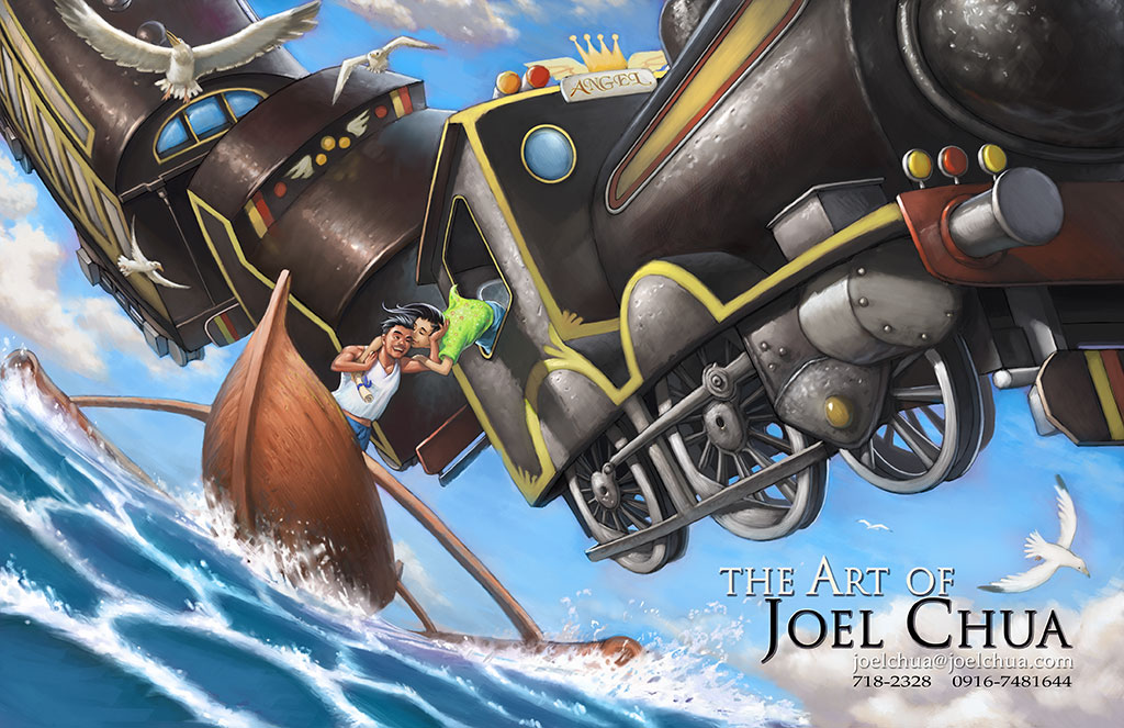 Art of Joel Chua: Train Angel