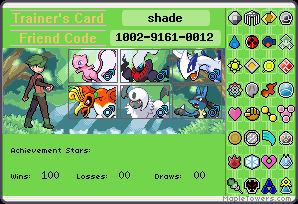 trainer card