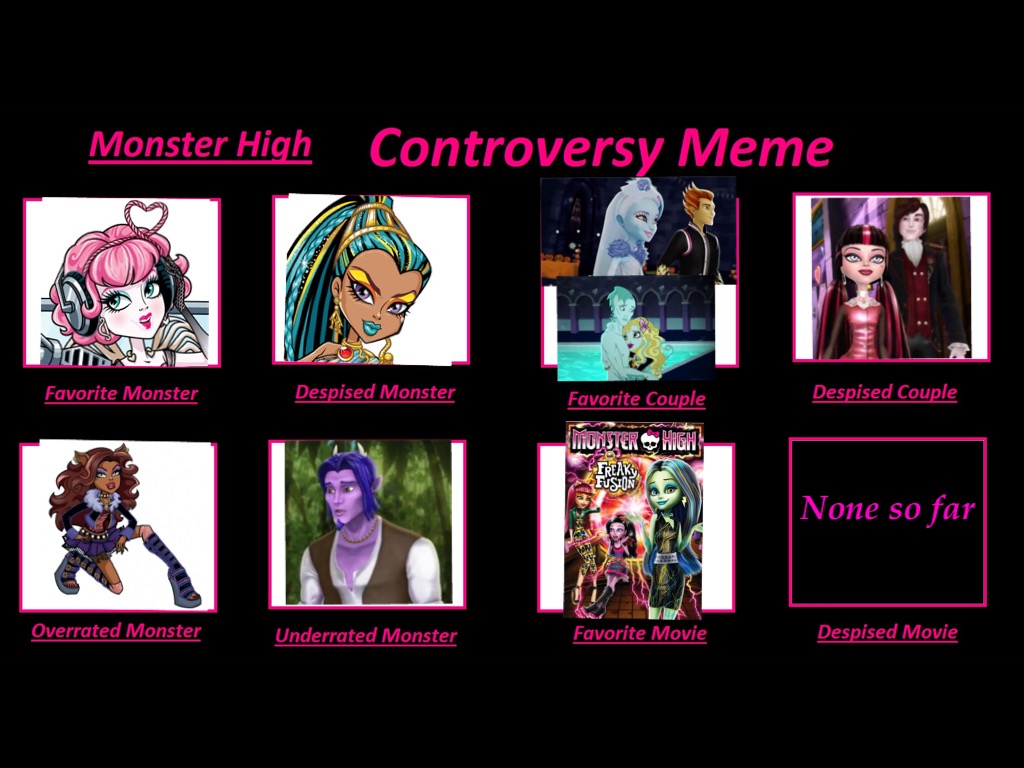My Monster High Controversy Meme