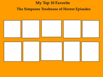 Top 10 Favorite Treehouse of Horror Episodes