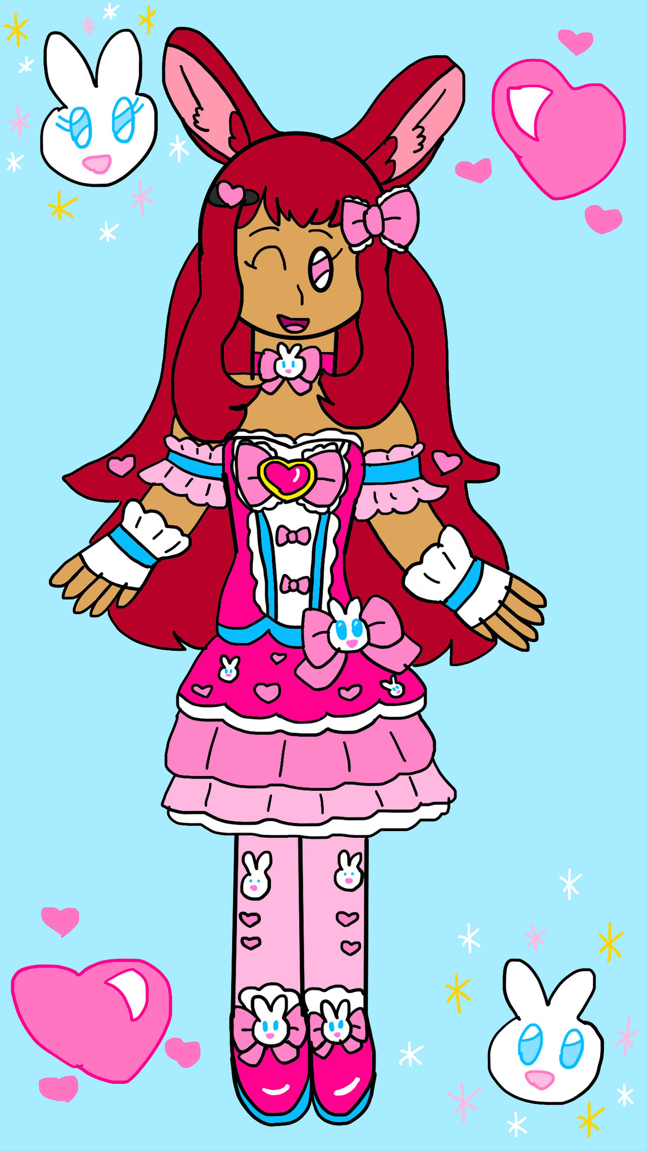 MHA OC Magical Hero Lucky Bunny by jlj16 on DeviantArt