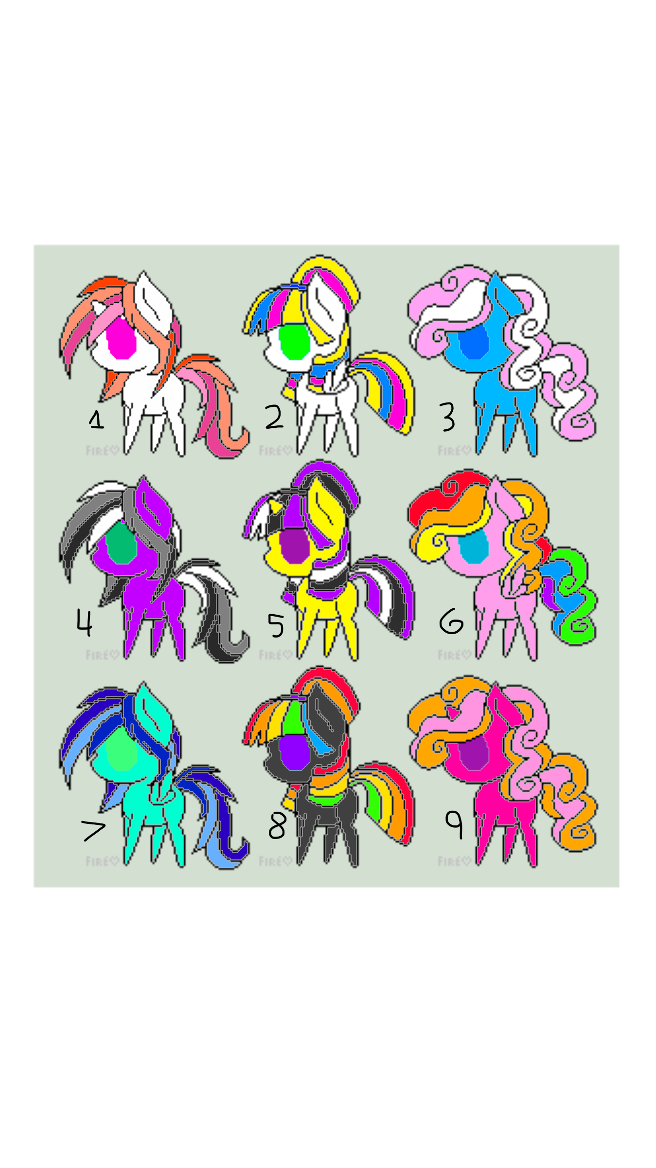 Pride inspired pony adopts OPEN