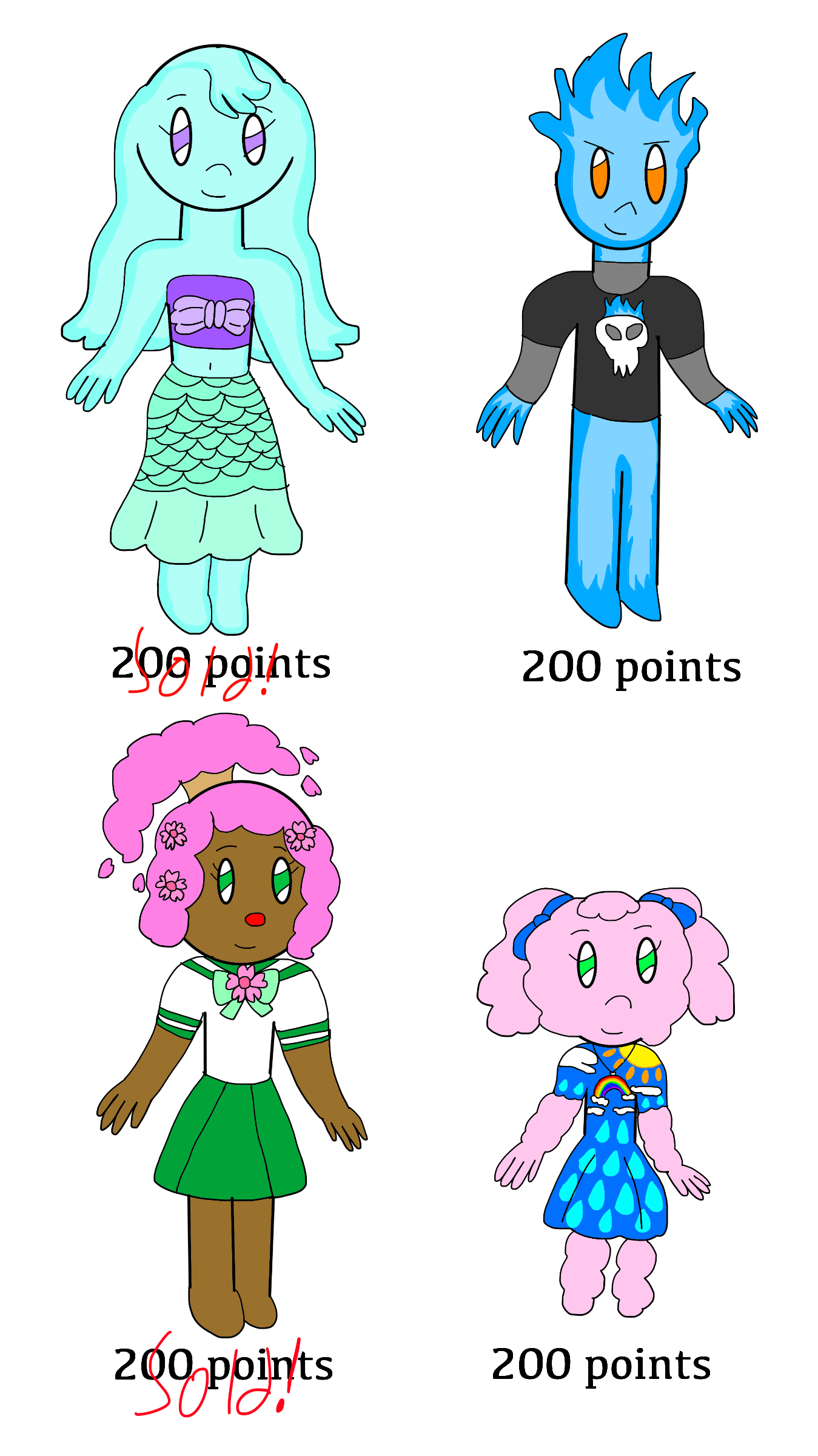 Elemental adopts OPEN by jlj16 on DeviantArt