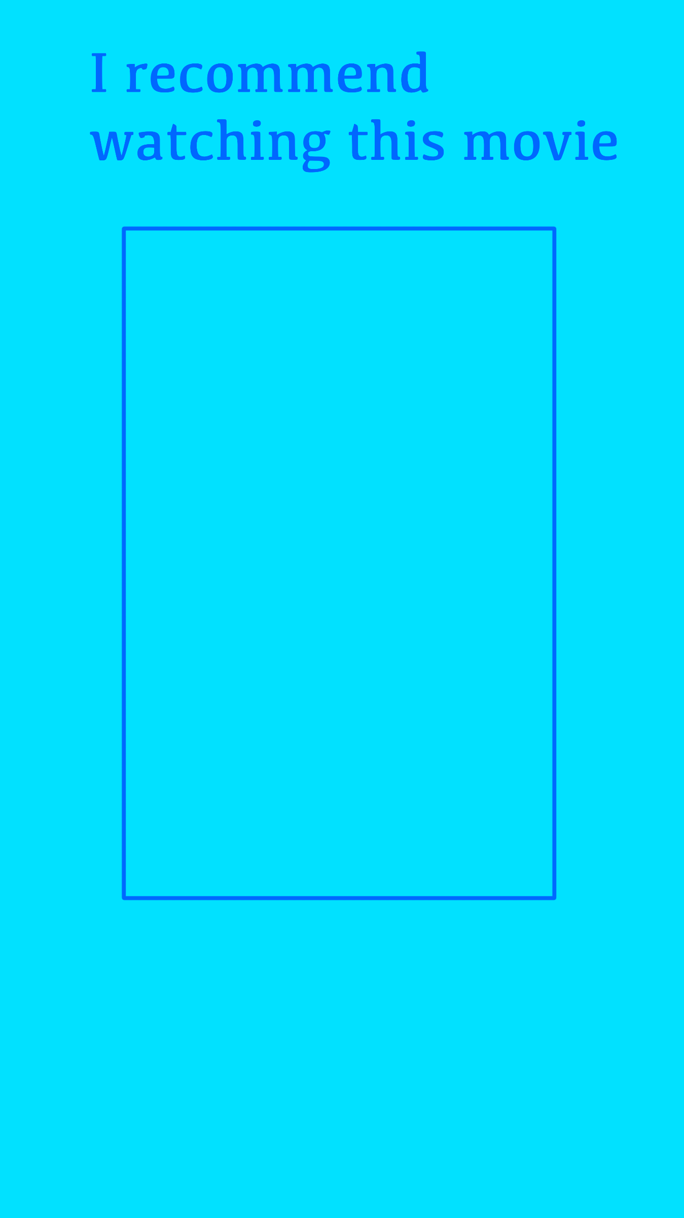 Movie recommendation blank meme by jlj16 on DeviantArt