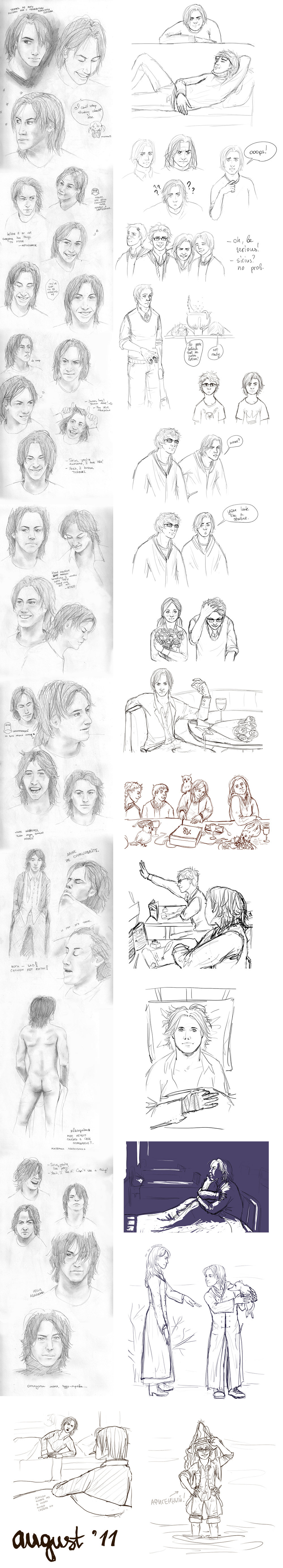 Sketchdump August '11