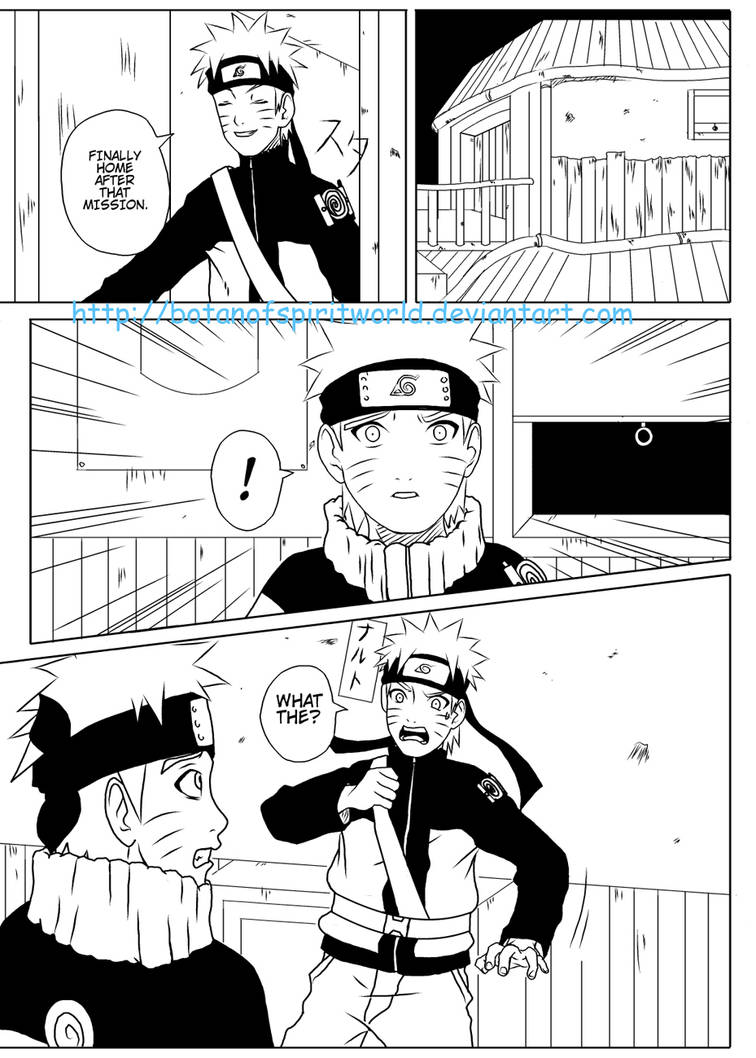 Naruto x2  Doujinshi Pg 1 by BotanofSpiritWorld