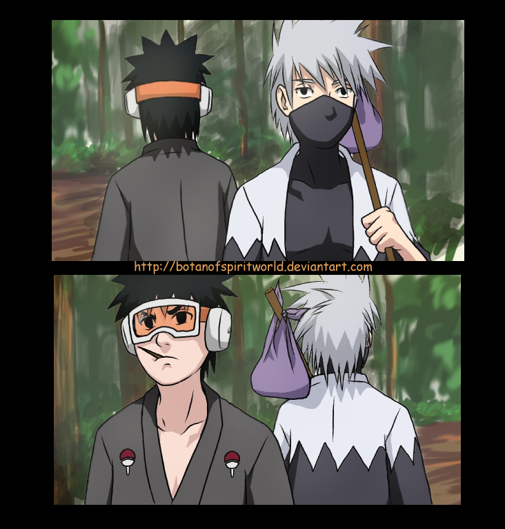 Obito and Kakashi by GelberBlitz on DeviantArt