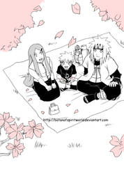 NarutoKushinaMinato- Spring