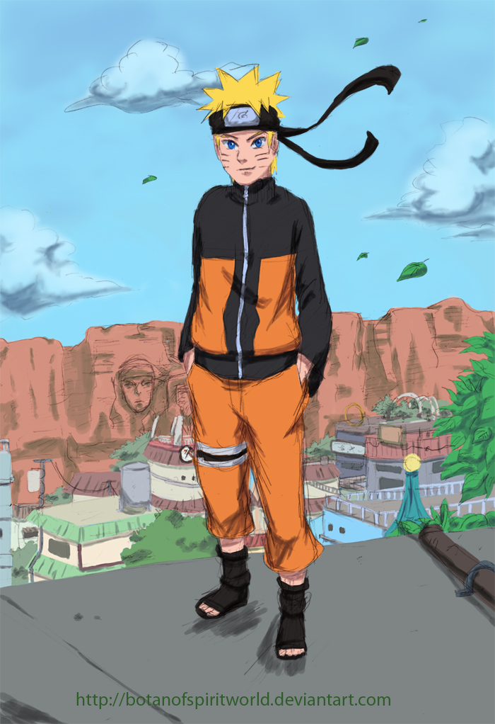 Jounin Naruto by TheLegendOfLink on DeviantArt