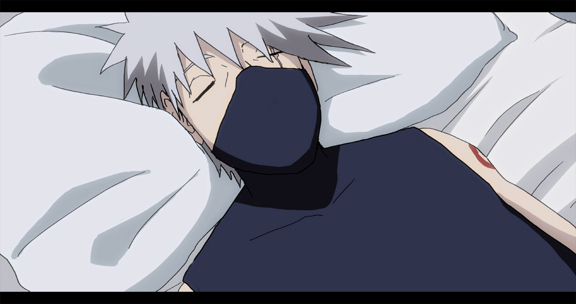 Sleeping Kakashi Colored Version