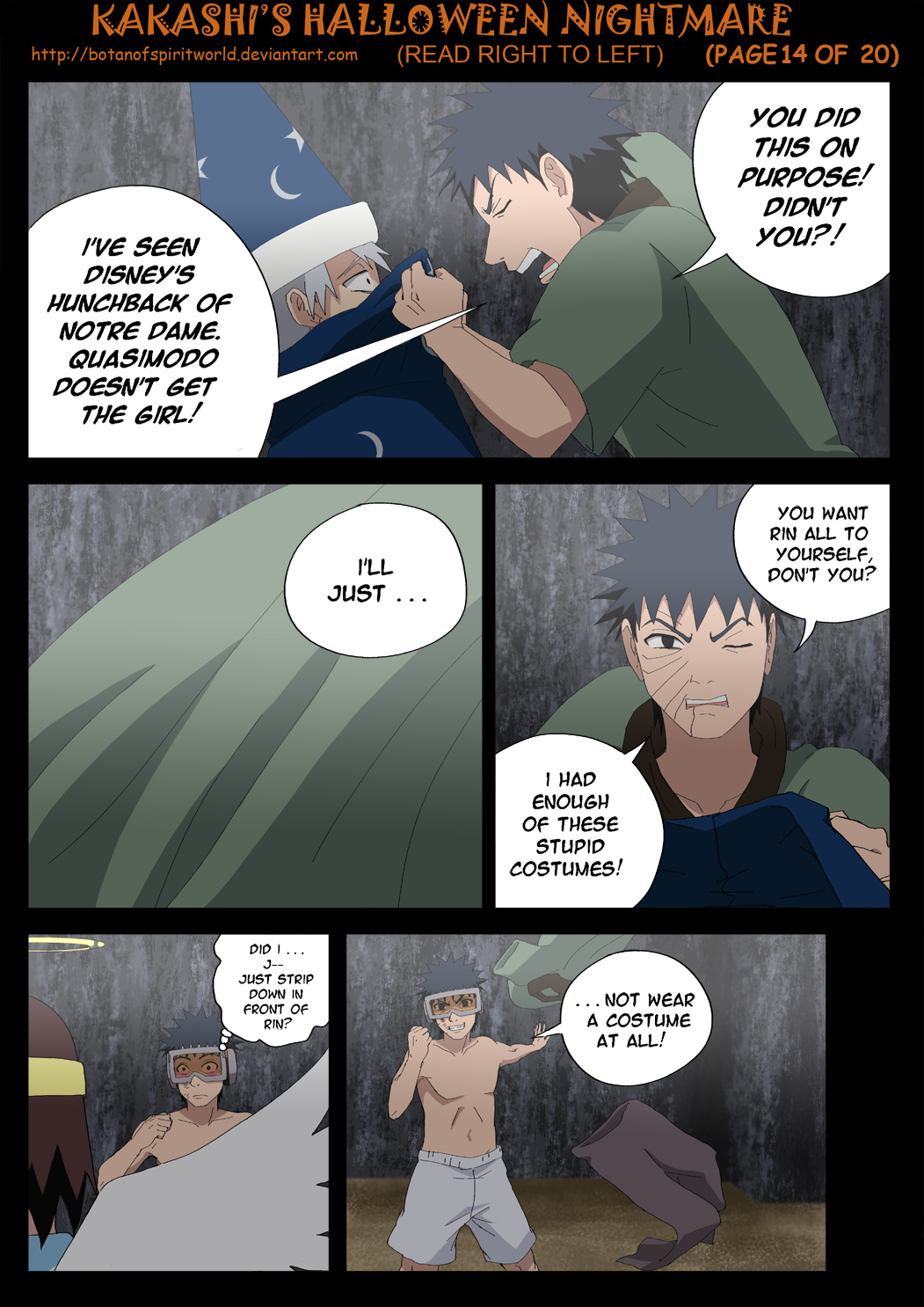 Kakashi's Halloween Nightmare Page 14