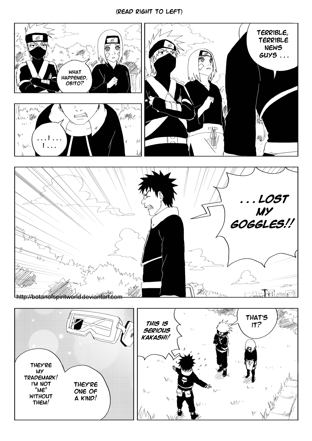 Kakashi Gaiden- One of a Kind Page 1