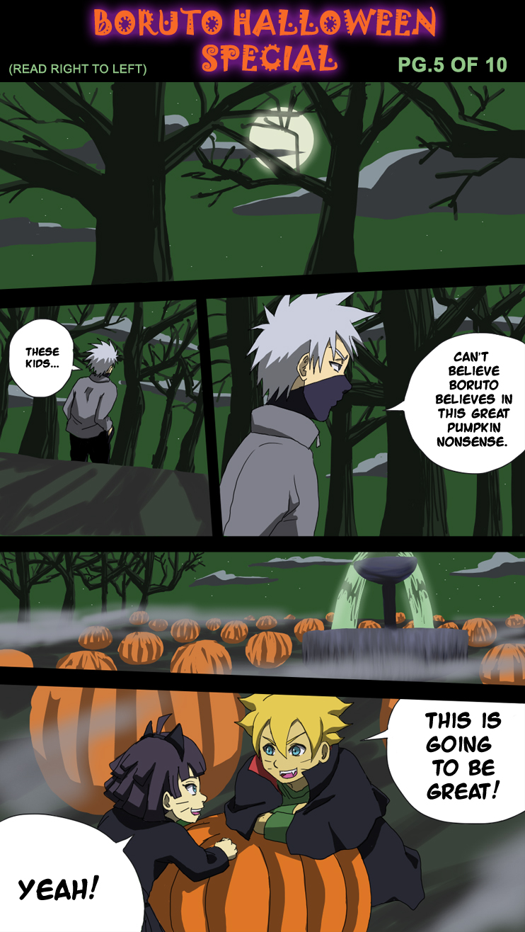 Boruto Halloween Special Pg.5 of 10