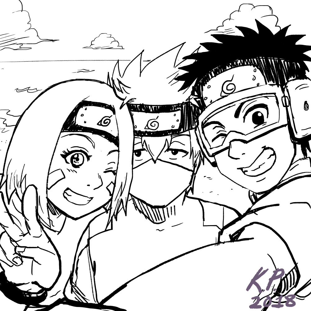 Smile, Kakashi!