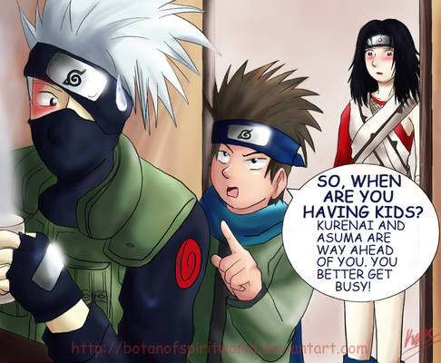 Kakashi....where are the kids?