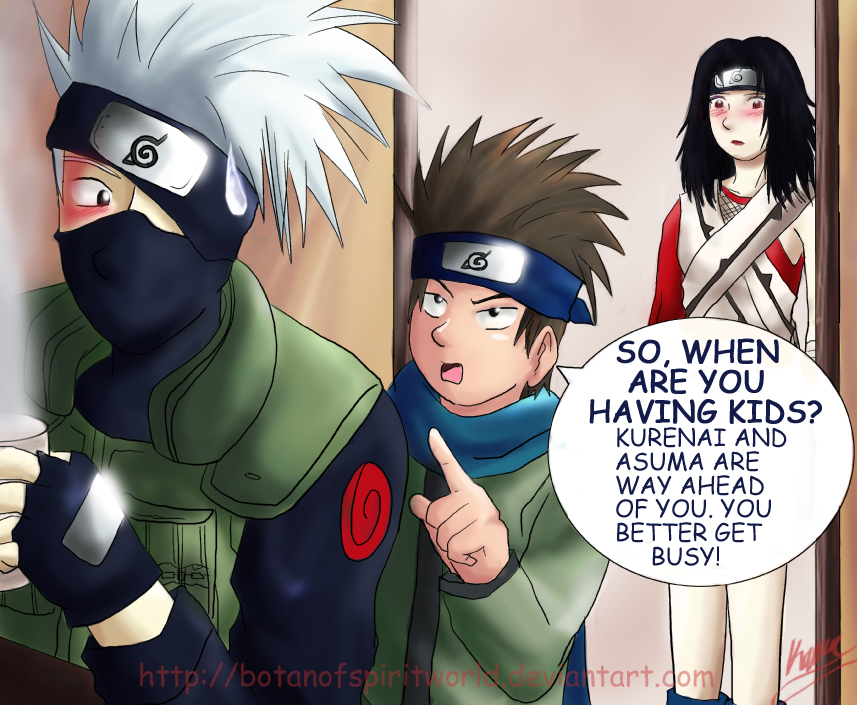 Kakashi....where are the kids?