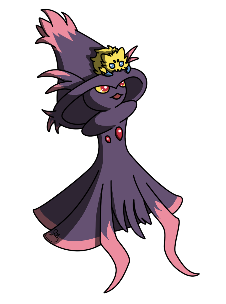 Pokemon - Joltik and Mismagius