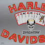 Harley Davidson and the Marlboro Man.