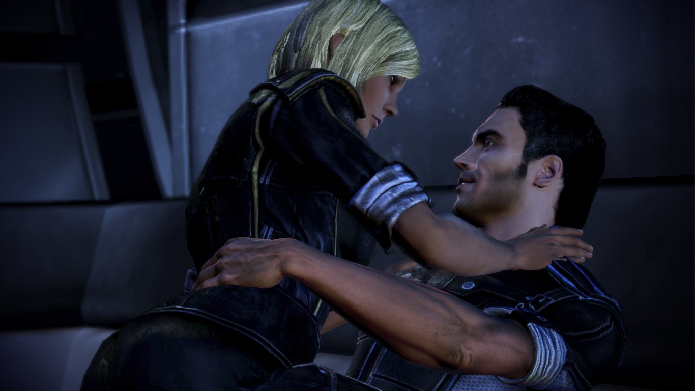 Kaidan and Shepard together