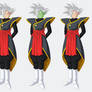 Zamasu + Goku Black Fusion ~white hair options
