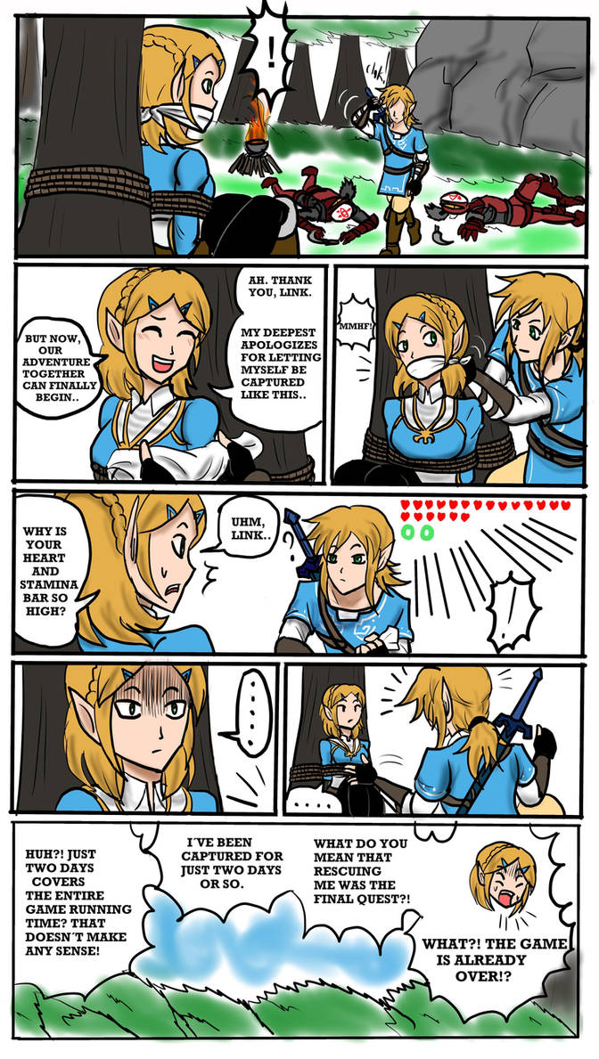 Zelda Comic: Heart of a Champion - 3 #Zelda #Link #breathOfTheWild #Comic  #botw #Yiga